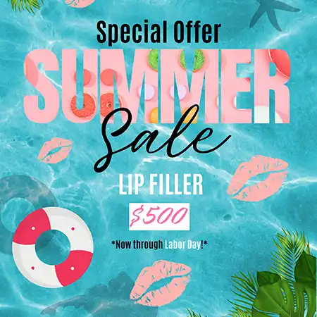 Special Offer Summer Sale - Lip Filler $500 Through Labor Day | Northeast Medical Aesthetics