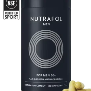 NUTRAFOL MEN 50+ The First and Only Hair Grouth Product Specifically Formulated for Men 50+.